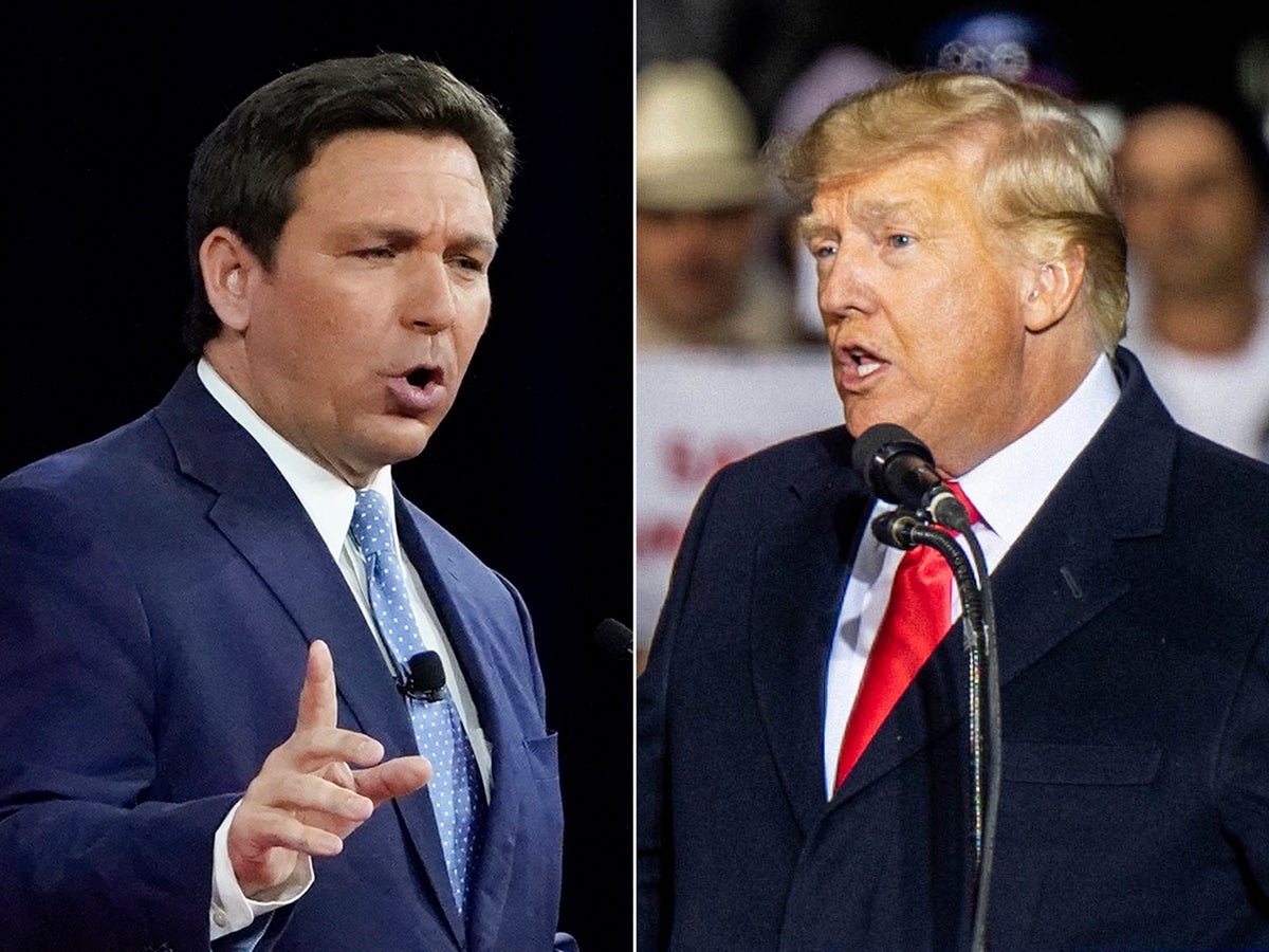 ‘Fat, phony and whiny’: How Trump speaks about DeSantis in private, according to a new book